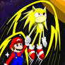 Star Mario and Super Sonic