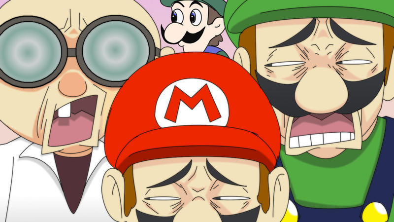 Mario visits the Internet