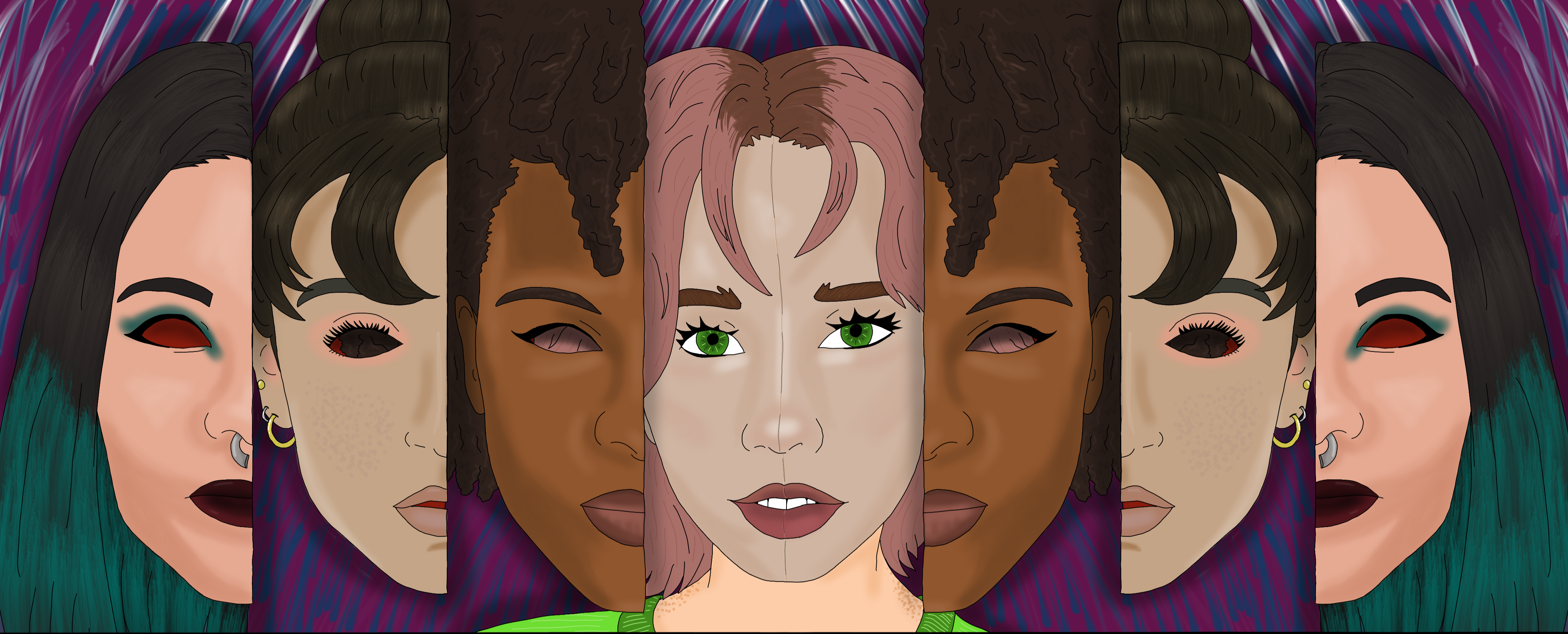Many faces