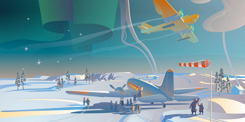 Polar aviation