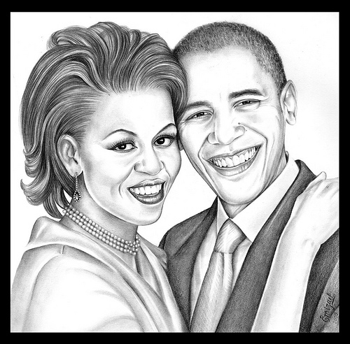 Barack and Michelle