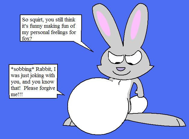 Rabbit eats Skunk by FootballLover on DeviantArt