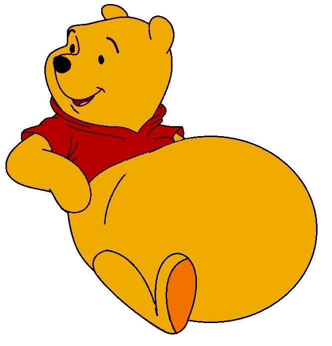 Winnie The Pooh gets fat