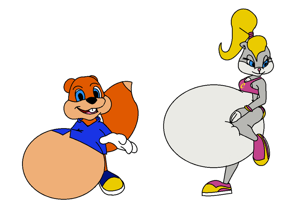 Conker and Berri get fat UPDATED by FootballLover on DeviantArt.