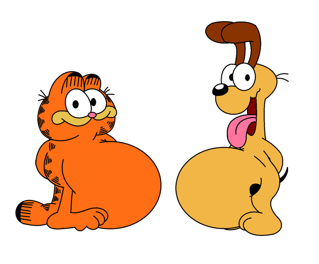 Garfield and Odie get fat