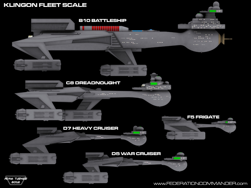 Klingon Fleet Scale Side