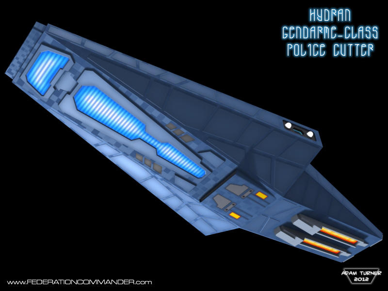 Police Cutter Hydran Gendarme-class Police Cutter 5 by Adam-Turner on DeviantArt