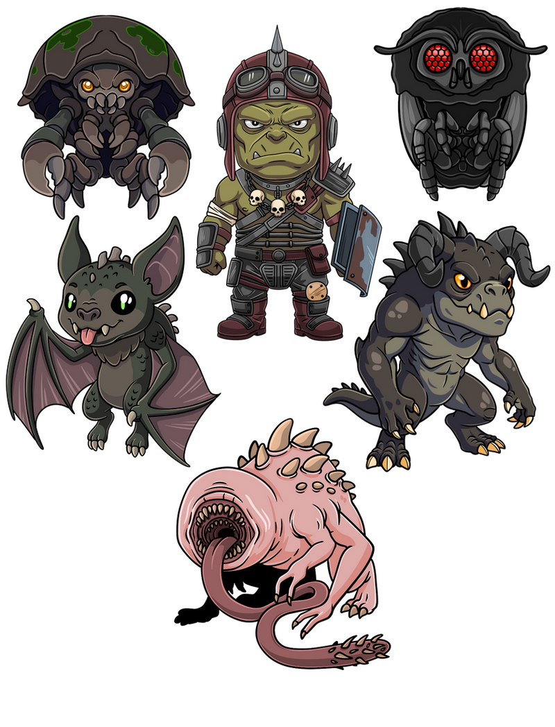Fallout Creatures Types Fallout Creatures by wendigowhiskers on DeviantArt