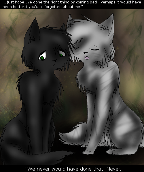 I Missed You- Hollyleaf and Jayfeather -spoilers-