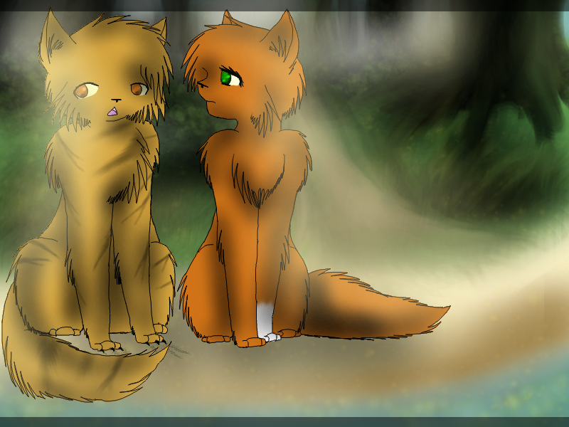 Forgotten Warrior: Lionblaze and Squirrelflight