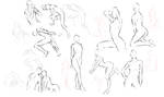 Free poses by moni158