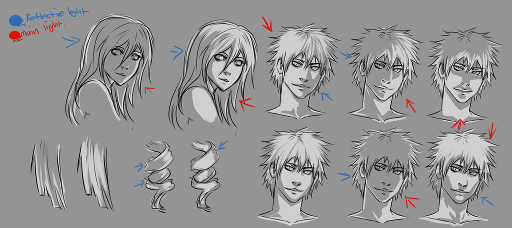 Face lighting. by moni158