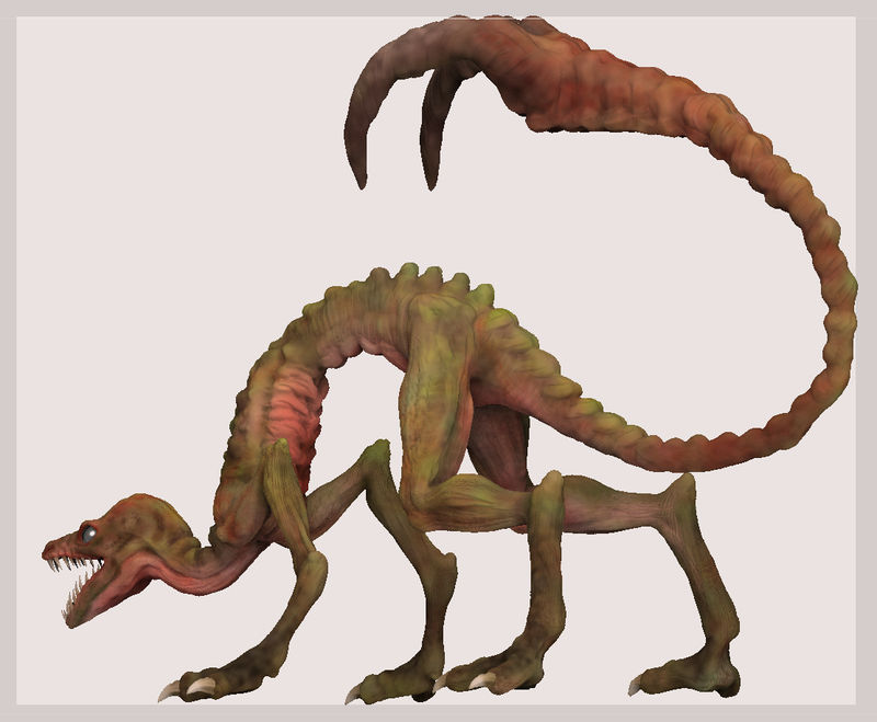Creature thingy by moni158