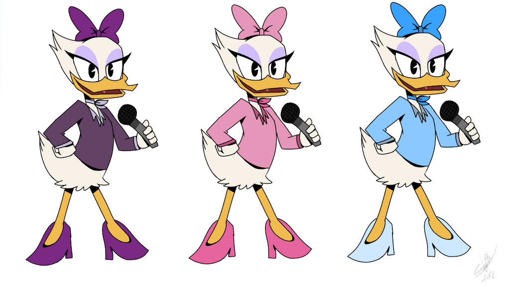 daisy duck ducktales 2017 by