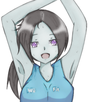 Wii Fit Trainer Colored