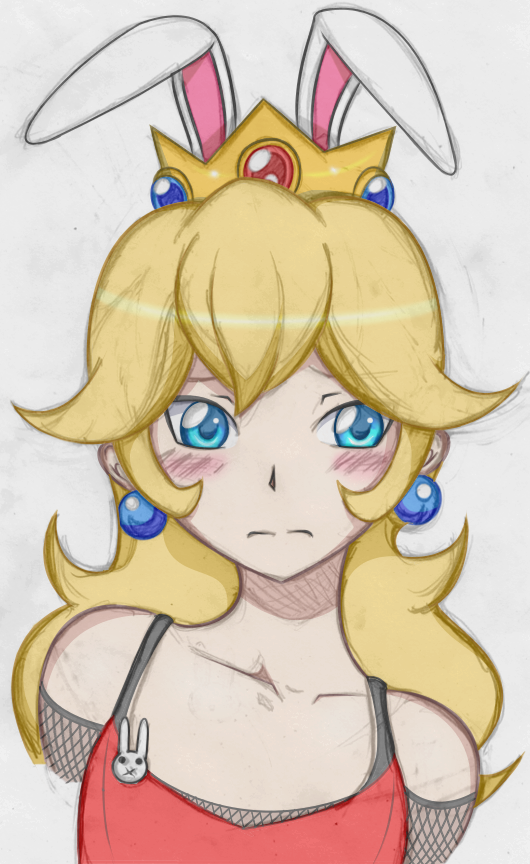 Peach Rabbit Getting Mad Peach Bunny by RarelyMichael on DeviantArt