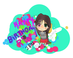 Happy birthday Rin Otosaka