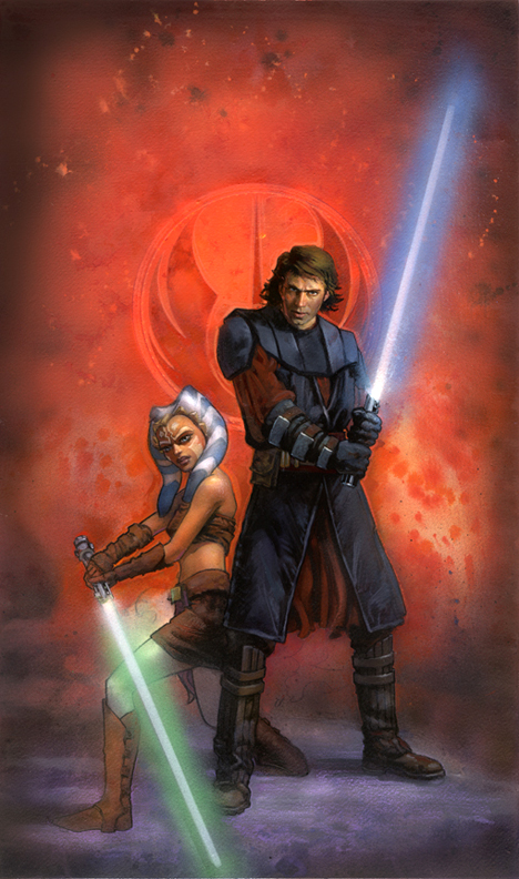 Star Wars Anakin and Ahsoka