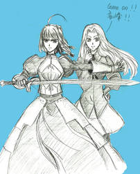 Fate Zero Sketch 2