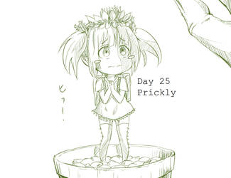 Day 25 Prickly Cactus-chan