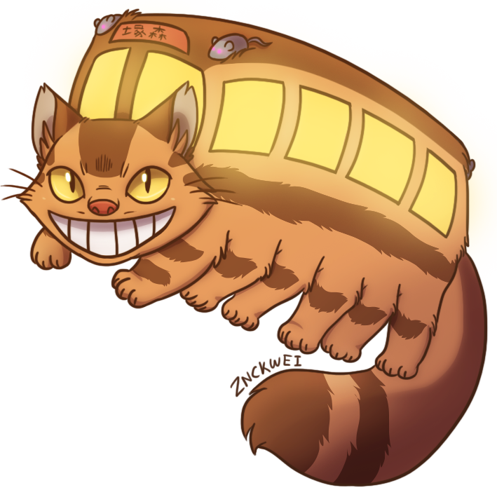 Cat Bus Rave Le Cat Bus by cerberus-monk on DeviantArt