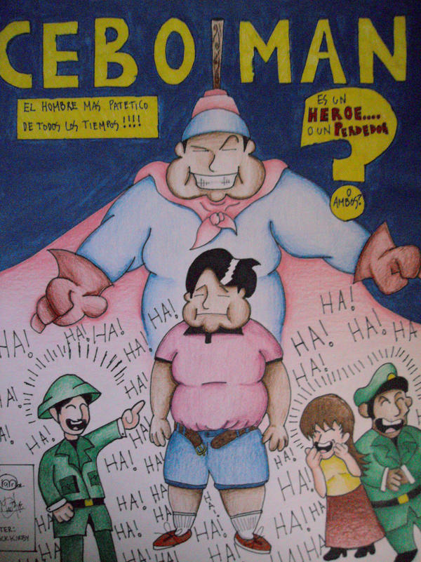 Sebo Cartoon Seboman portada no.1 by Marchino on DeviantArt