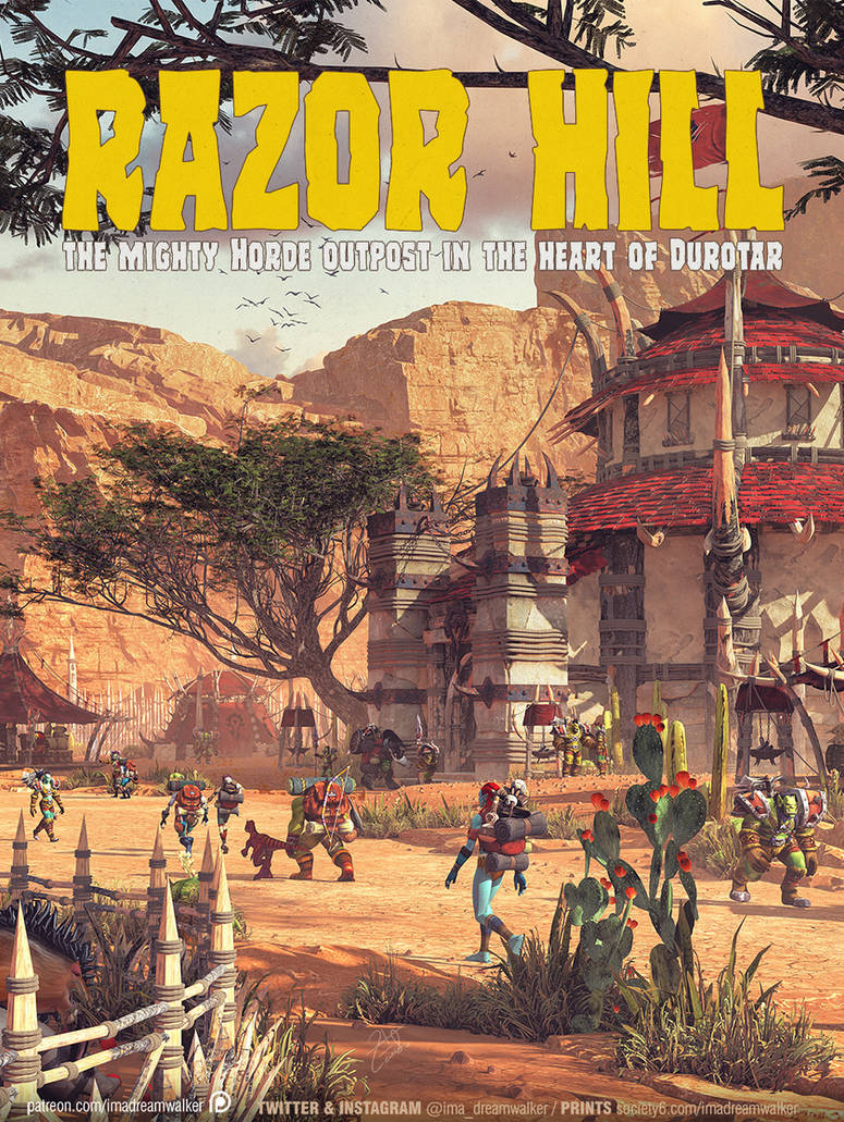 Razor Hill Outpost by imaDreamwalker on DeviantArt