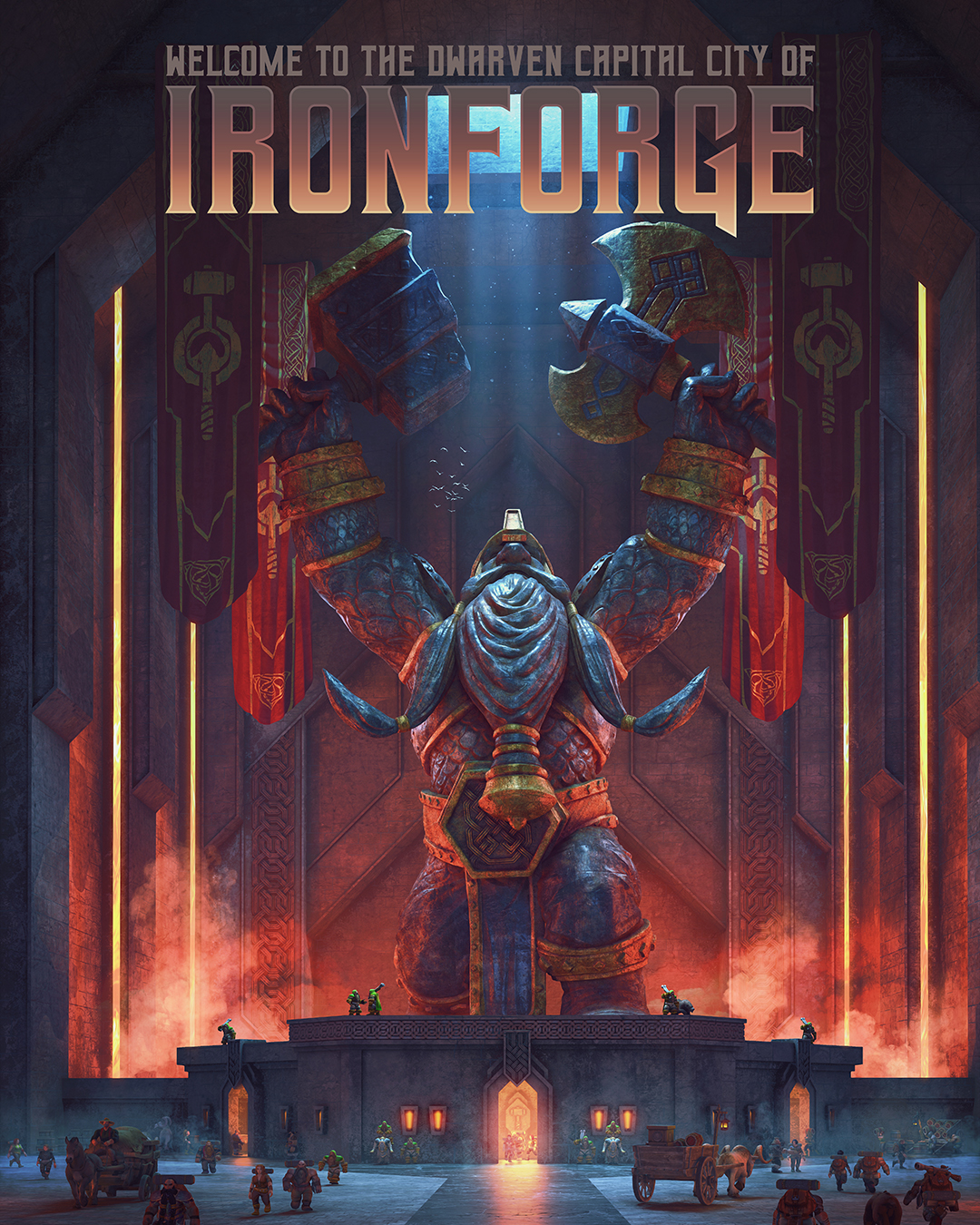 Ironforge by imaDreamwalker on DeviantArt