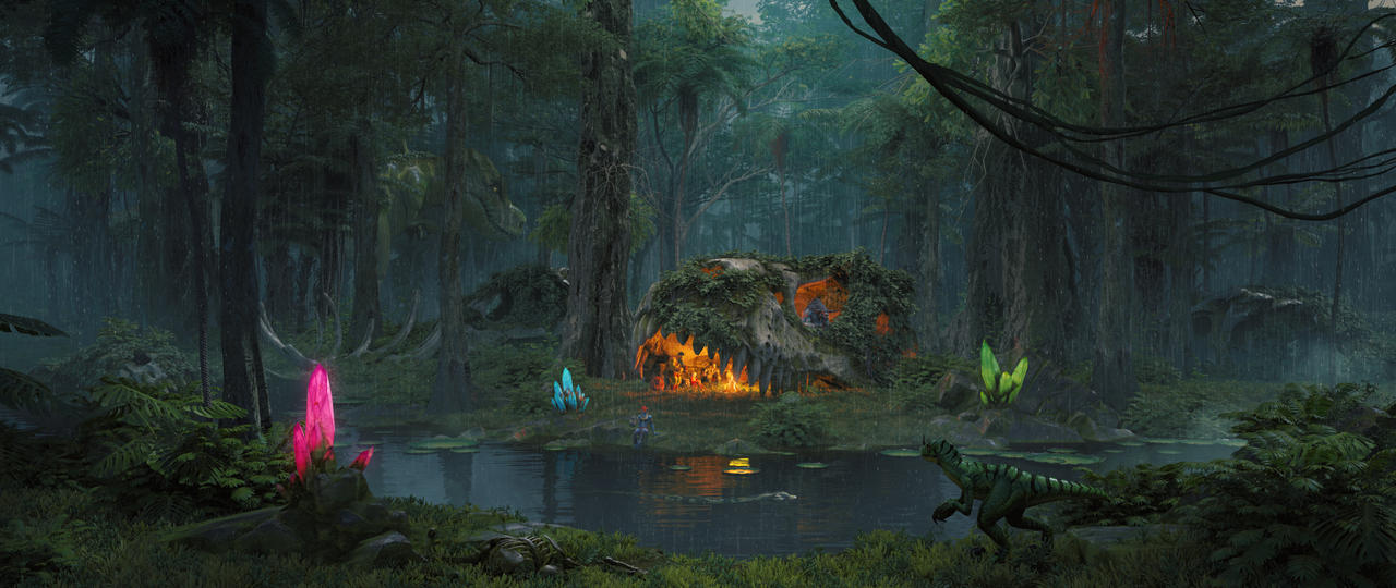 Un'Goro Crater by imaDreamwalker on DeviantArt