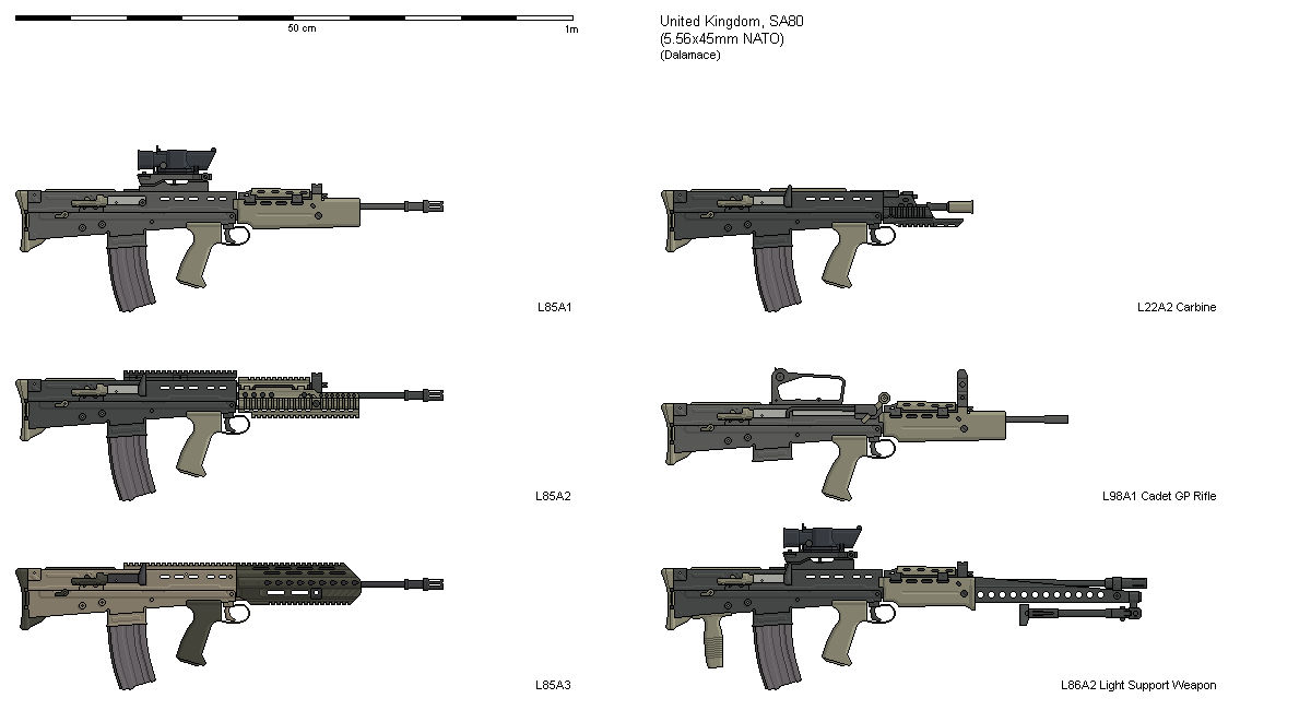 Sa80 Rifle Poster SA80 by Dalamace on DeviantArt