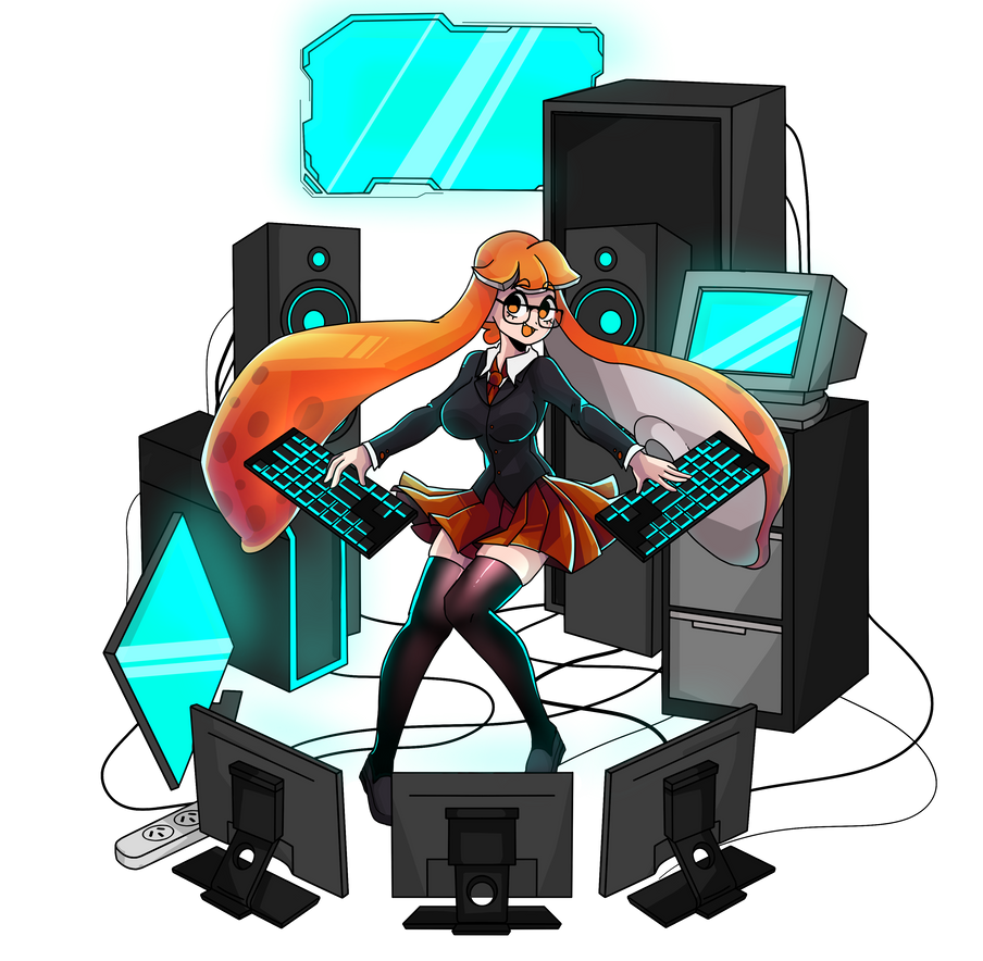 hacking noises by 0NC1LL4 on DeviantArt