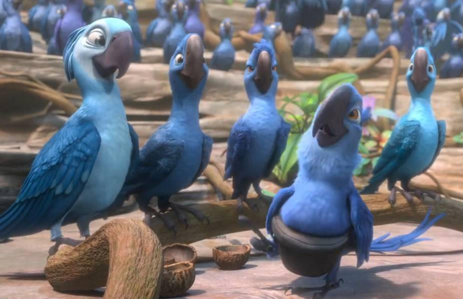 rio 2 - blue Macaw by giohollowchannel on DeviantArt