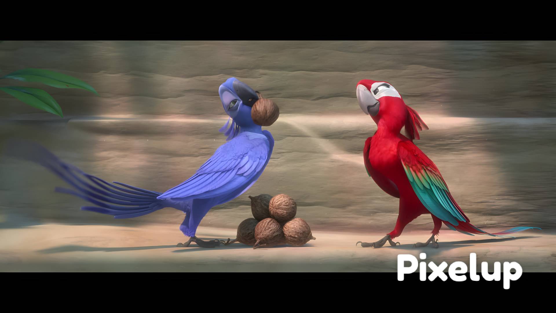 Pixelup Enhance Effect 11 - Rio 2 Red Blue Macaw by giohollowchannel on ...
