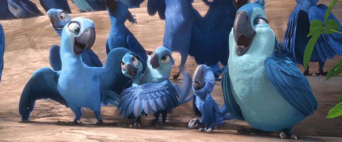 Rio 2 Gif P79: Jewel Mimi Bia Carla and Tiago by giohollowchannel on ...
