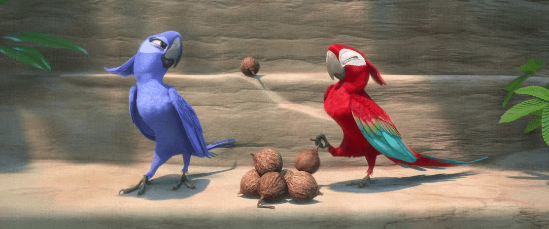 Rio 2 Gif P109: Red lady Macaw by giohollowchannel on DeviantArt