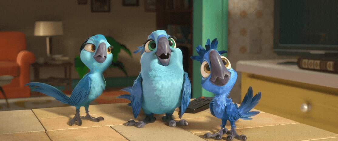 Rio 2 Gif P147: Bia Carla and Tiago by giohollowchannel on DeviantArt
