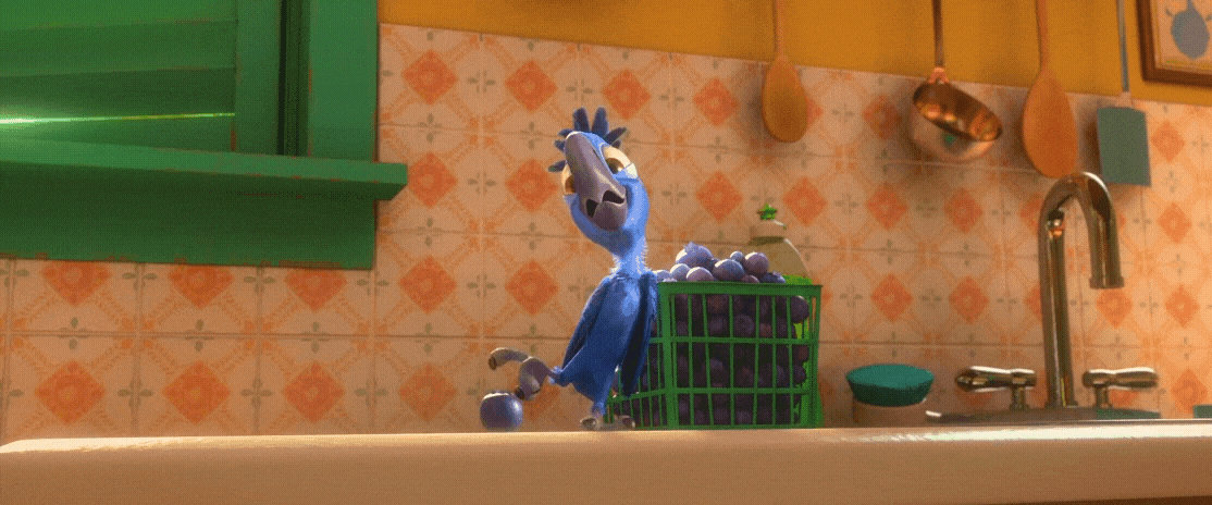 Rio 2 Gif P162: Tiago has Blueberry by giohollowchannel on DeviantArt