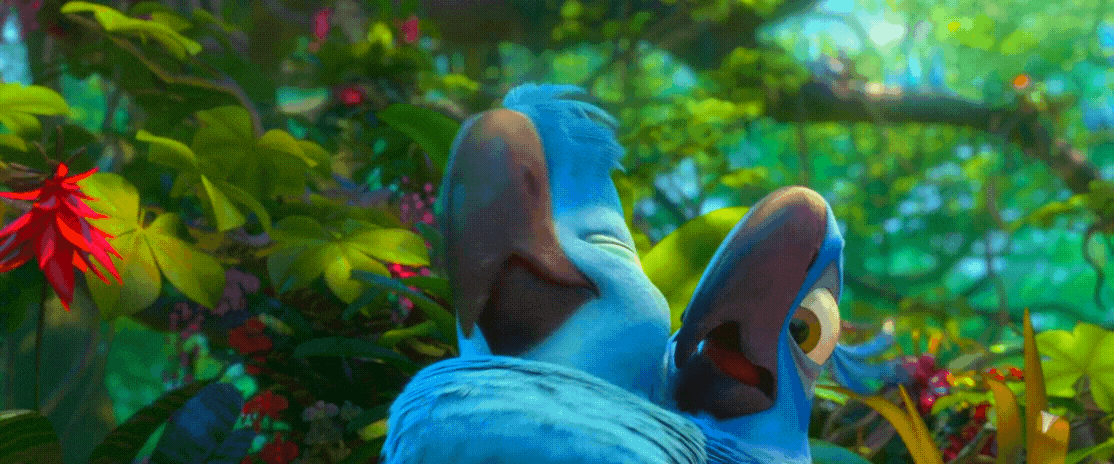 Rio 2 Gif P195: Blu save Male Macaw by giohollowchannel on DeviantArt