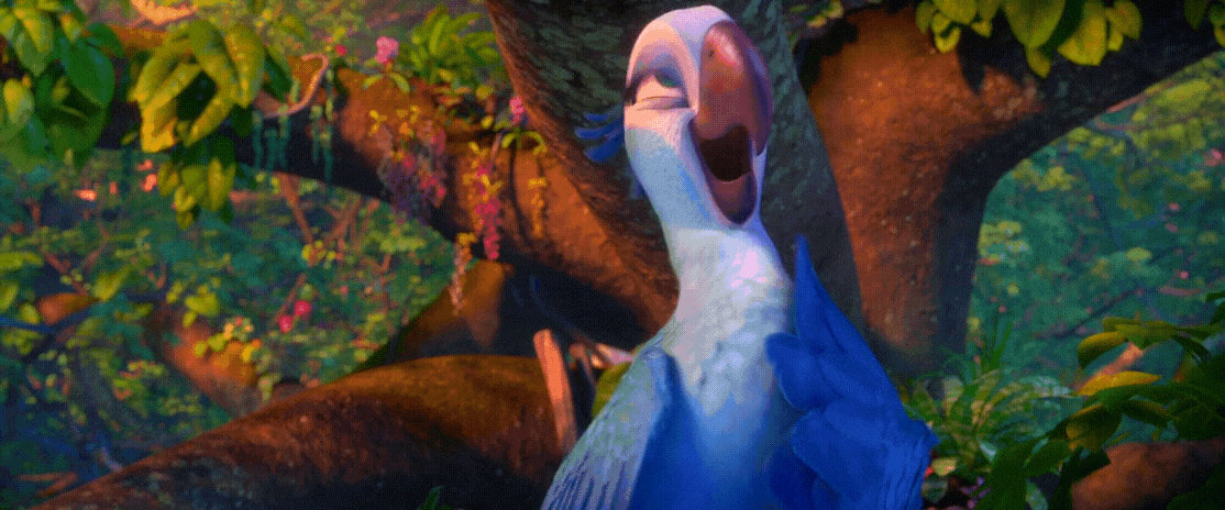 Rio 2 Gif P200: Blu and Jewel by giohollowchannel on DeviantArt