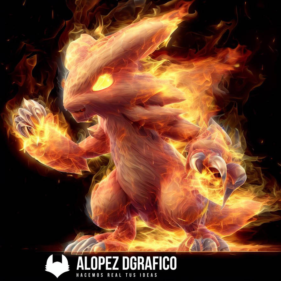 fire digimon training stage 04 by adjlp on DeviantArt