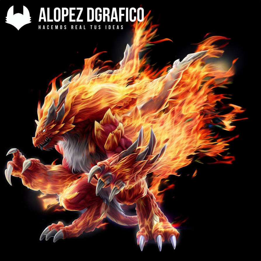 Fire Digimon Ultimate 03 by adjlp on DeviantArt
