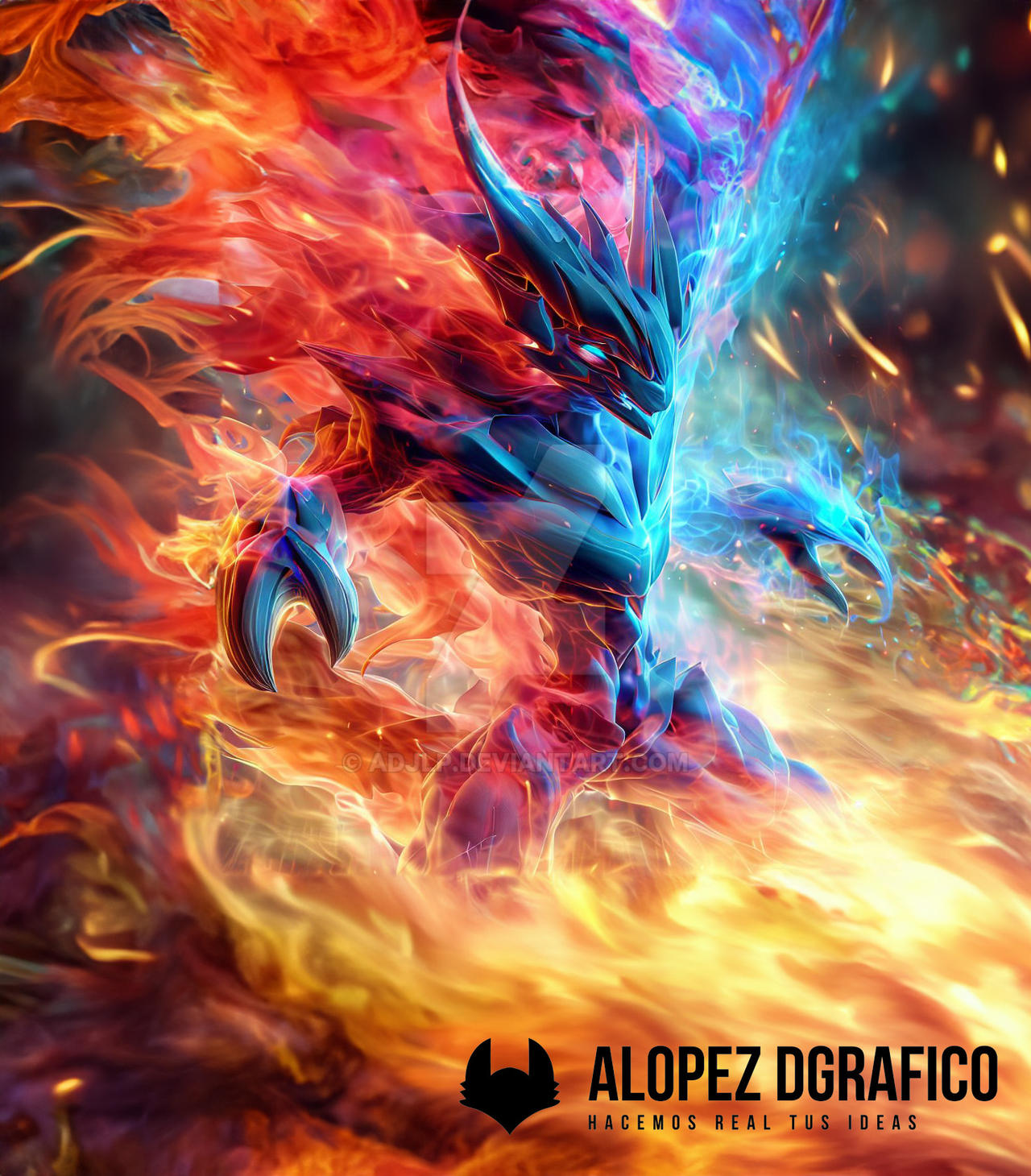 Fire Digimon Ultimate 08 by adjlp on DeviantArt