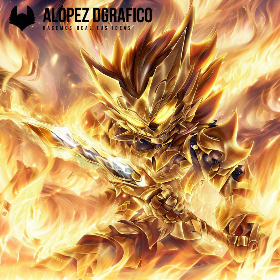Fire Digimon Mega Warrior 07 by adjlp on DeviantArt