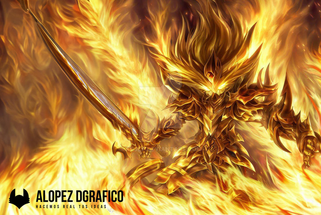 Fire Digimon Mega Warrior 09 by adjlp on DeviantArt