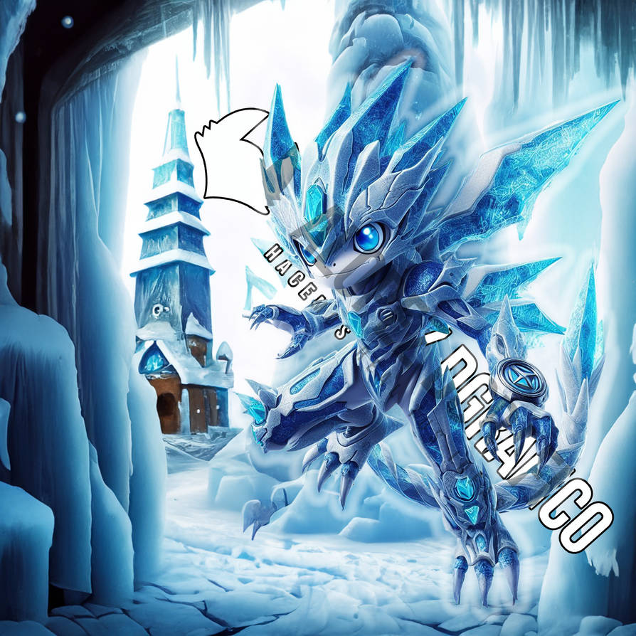 Ice Rookie Digimon 05 by adjlp on DeviantArt