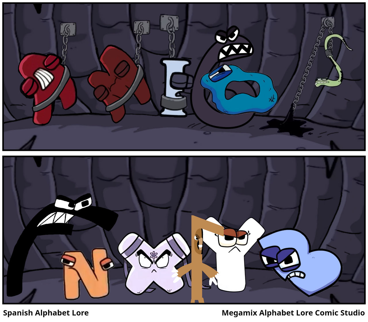 Spanish Alphabet Lore by Trantiveness on DeviantArt