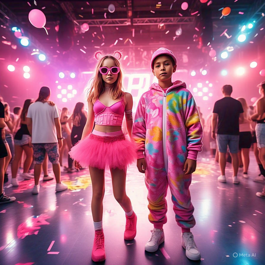 Pink Rave Outfits by Ethan2365 on DeviantArt