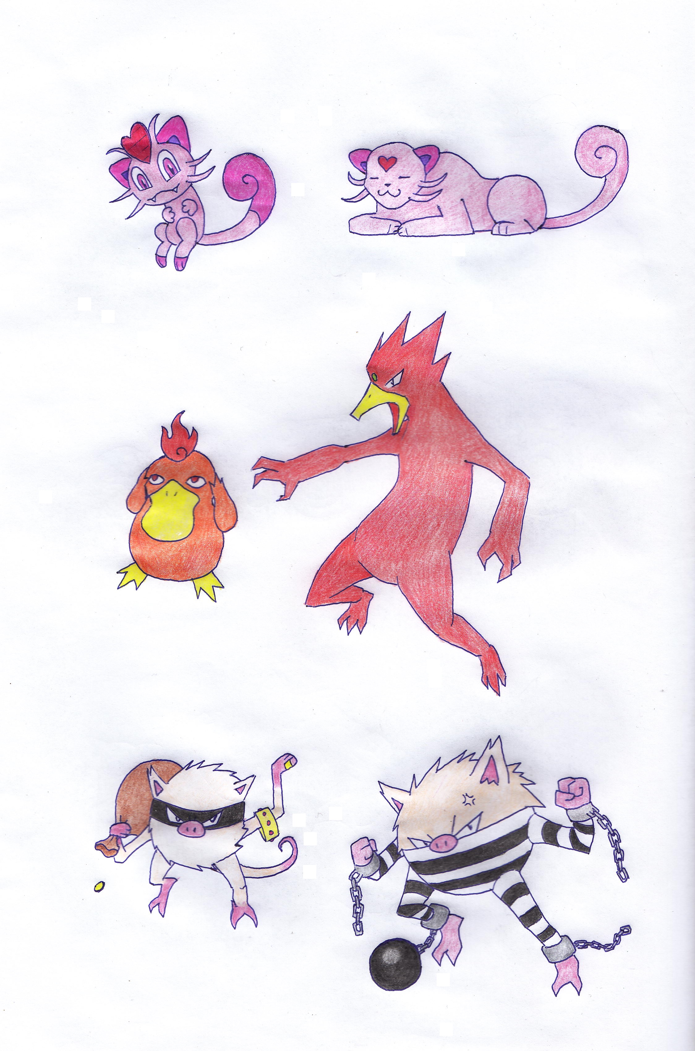 Fakemon Kanto RETYPE#2 52-57