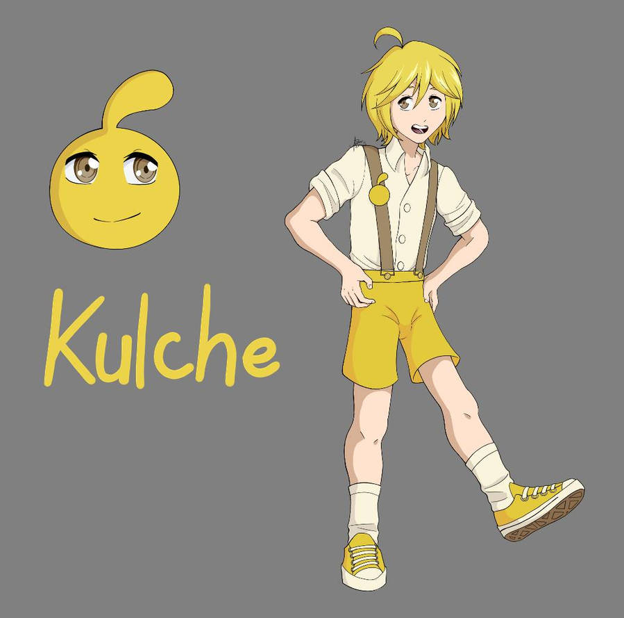 Anime humanization Kulche (locoroco)gray backdrop by TigerAtlantis on ...