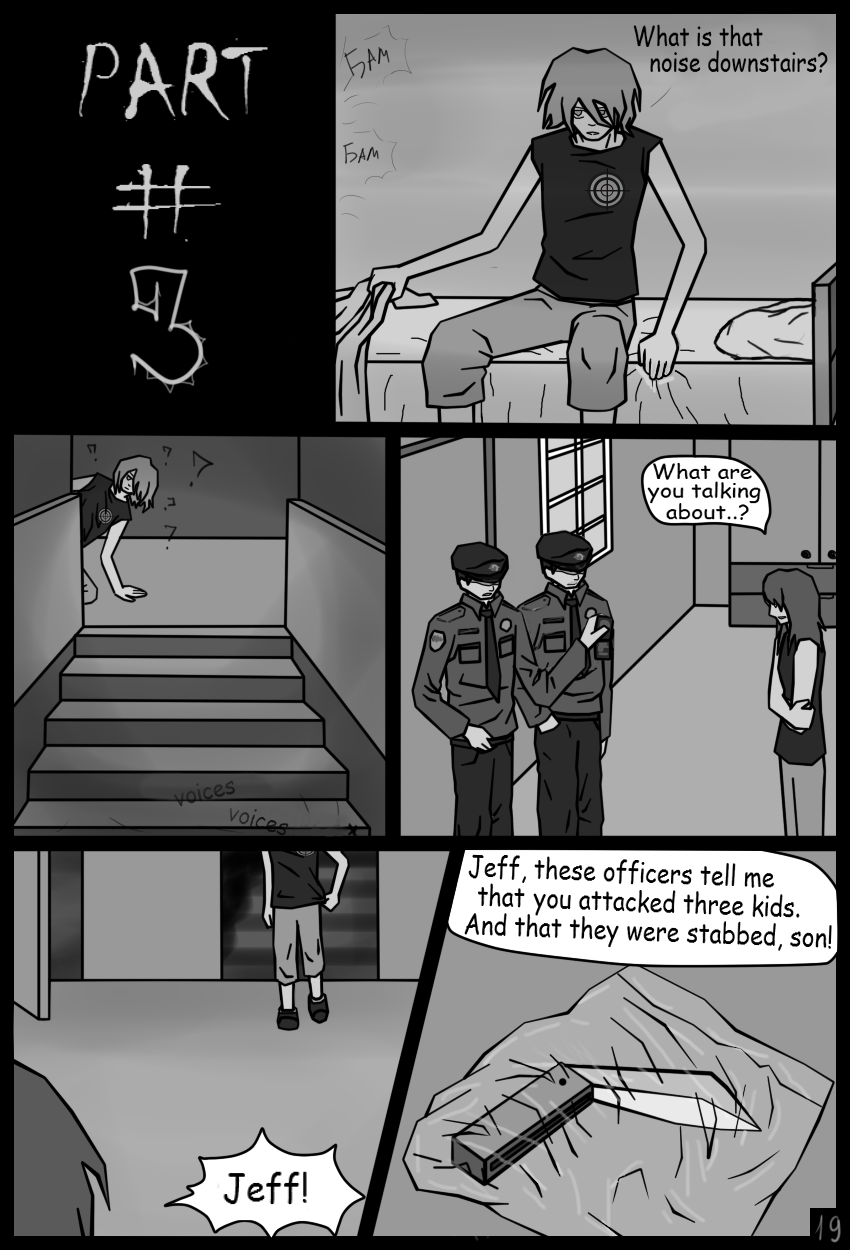 Jeff the killer story (manga) - page 12 by Mioponnu on DeviantArt